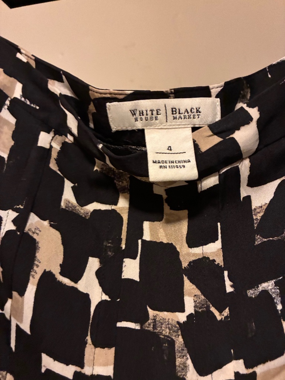 White house Black Market silk pleated midi skirt Size 4